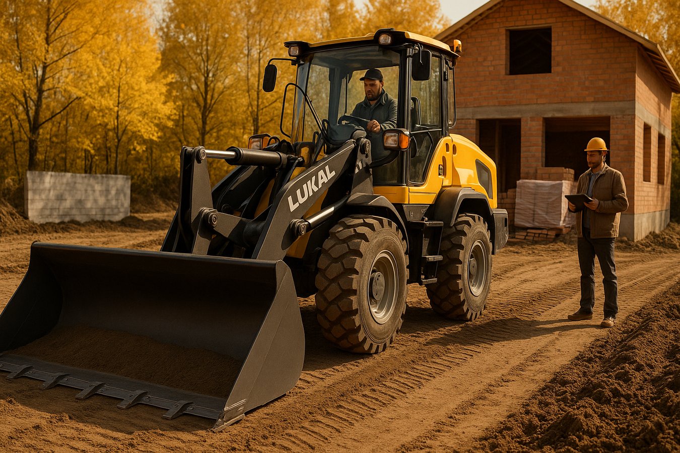 Инструкция по выбору навесного оборудования для фронтальных погрузчиков при строительстве загородного дома