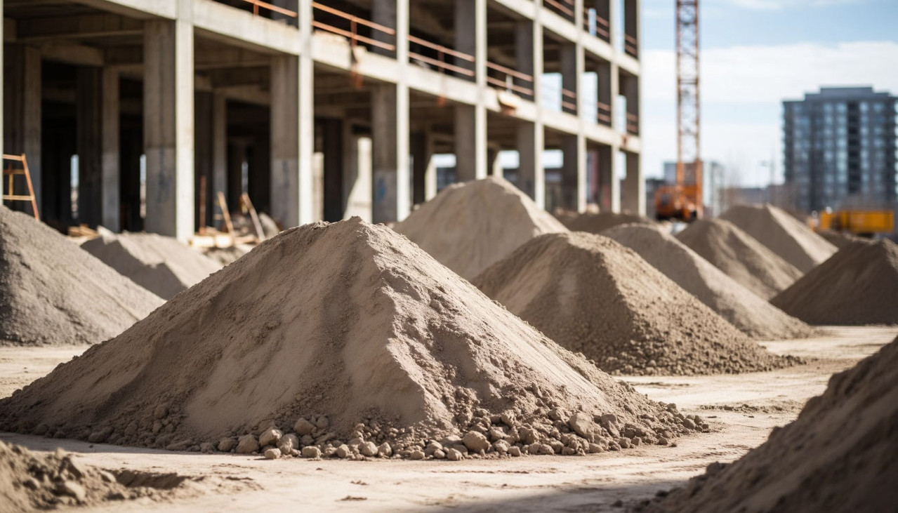 Какой песок лучше для полусухой стяжки бетона: сравнение мытого, сеяного и карьерного