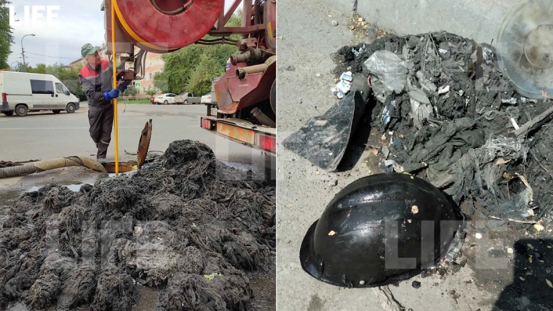 «Росводоканал»: Россияне смывают в канализацию арбузы, шприцы, шпалы и даже самовары