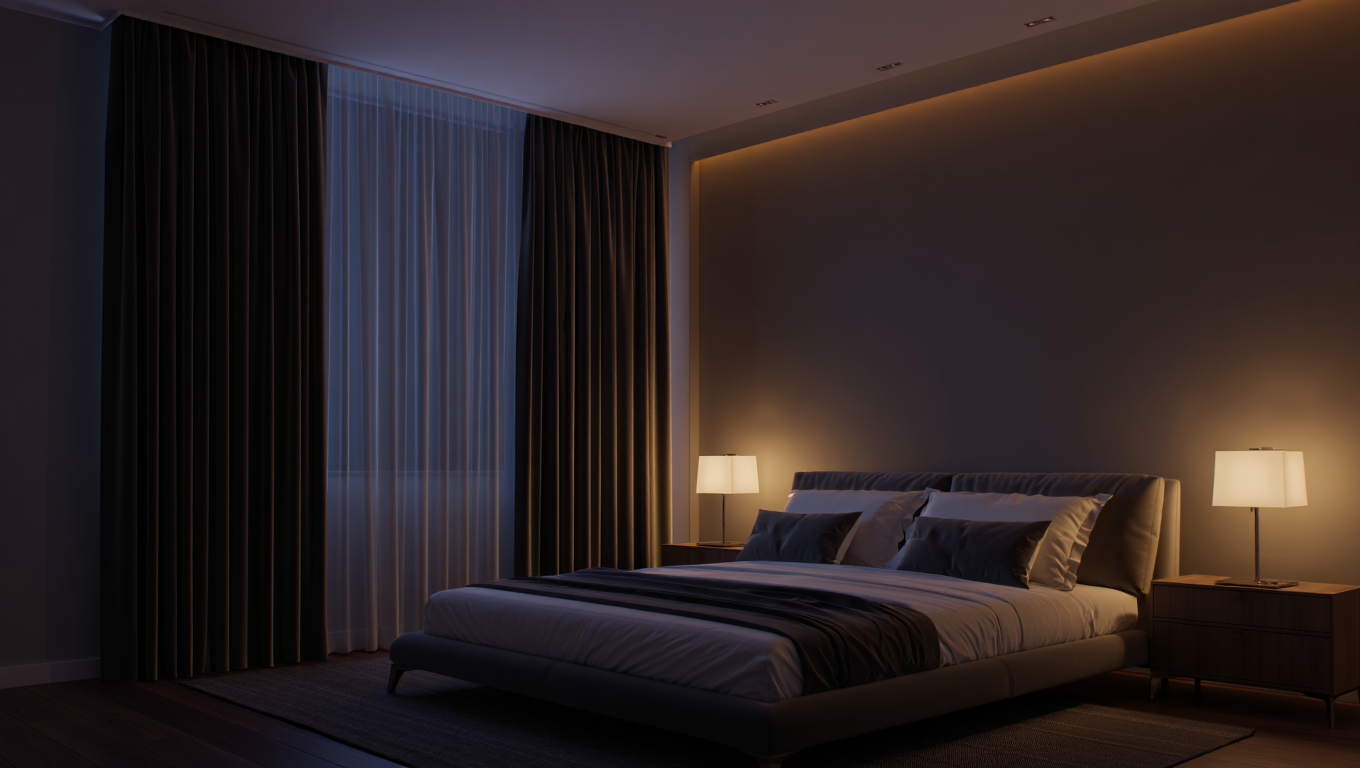 Детали, которые создают комфорт: электрокарнизы как элемент продуманного дизайна