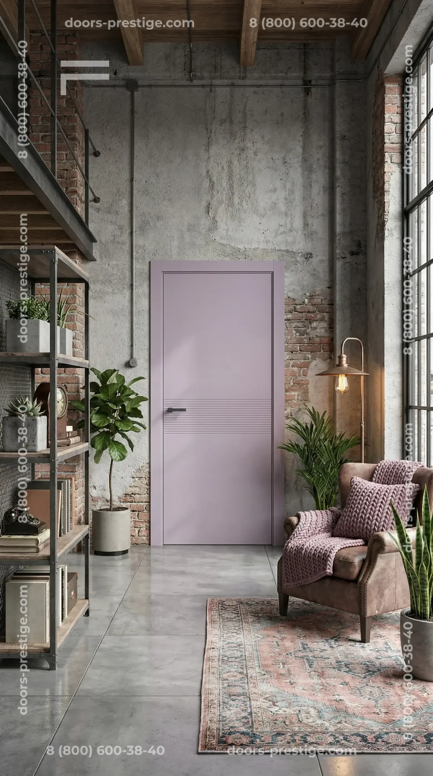 Двери в стиле лофт: особенности, материалы и советы по выбору