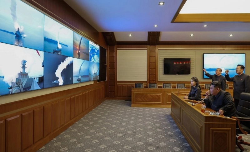 КНДР запустила крылатые ракеты с эсминца «Чвэ Хён»