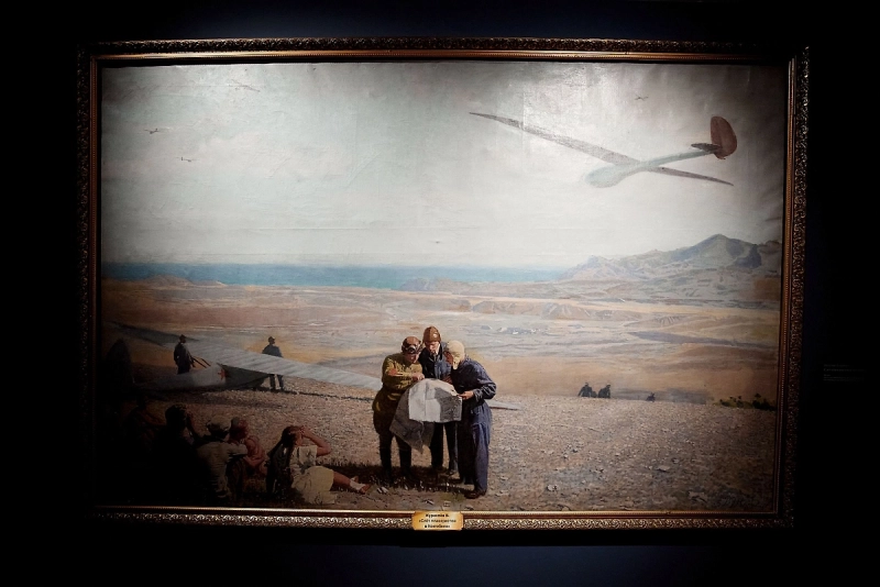 Выставка художника и «сталинского сокола» Андрея Юмашева открылась в Москве